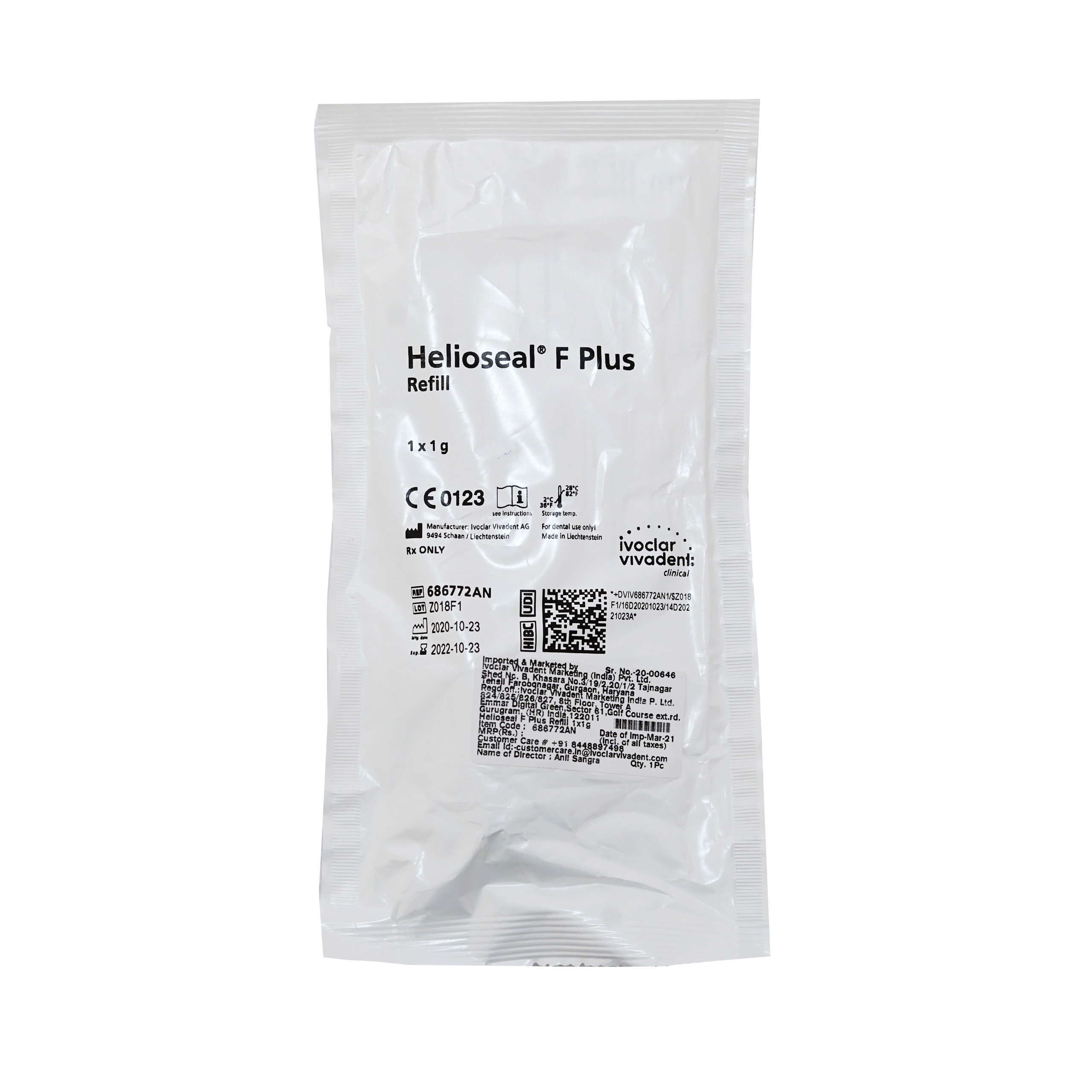 Helioseal F Plus Refill 1x1g